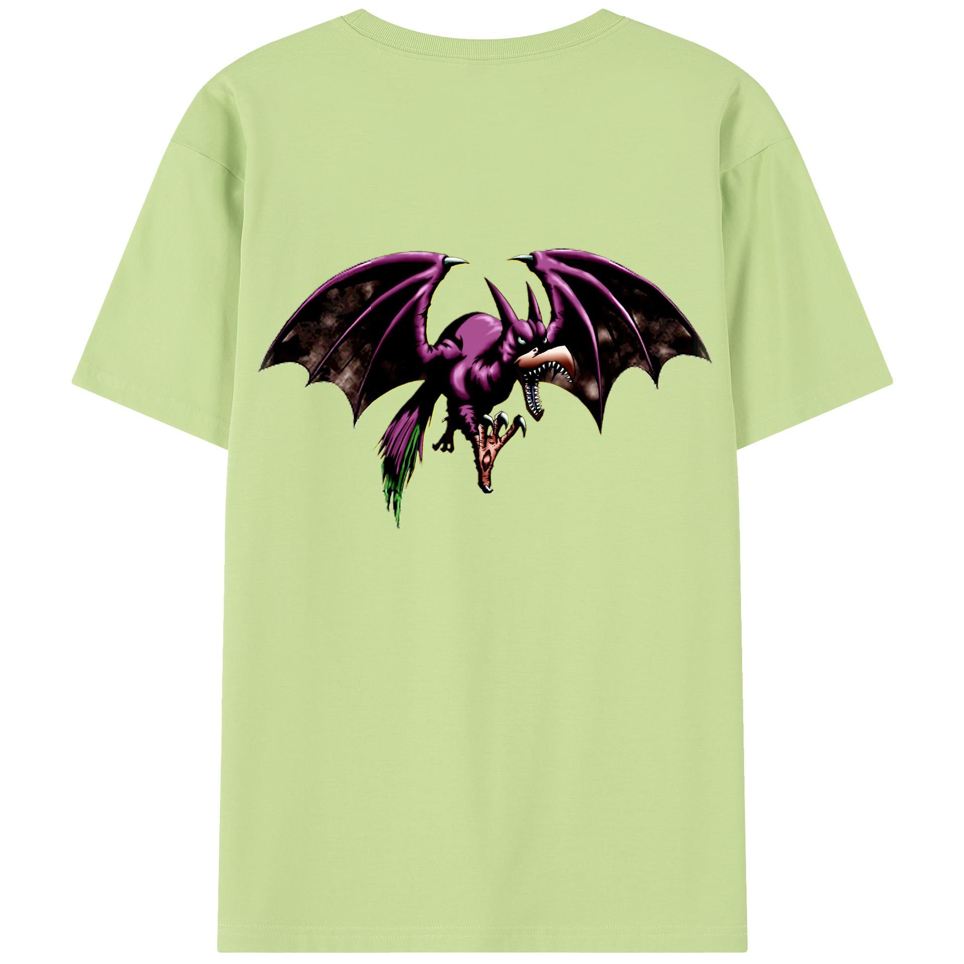 （画像用） 遊☆戯☆王 Yu-Gi-Oh! 綿100％半袖Tシャツ（背面プリント）